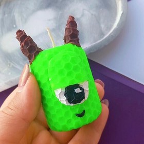 تصویر 1 از قیمت شمع موم عسل طرح سالیوان با کیفیت ارزان + خرید عمده