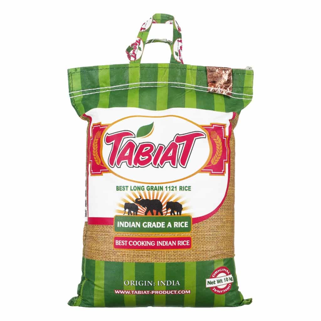 قیمت خرید برنج هندی ۱۱۲۱ طبیعت