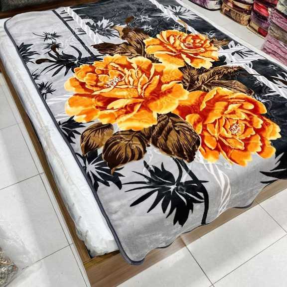 تصویر 1 از قیمت عمده پتو روشا گلدار و الوان + خرید آسان