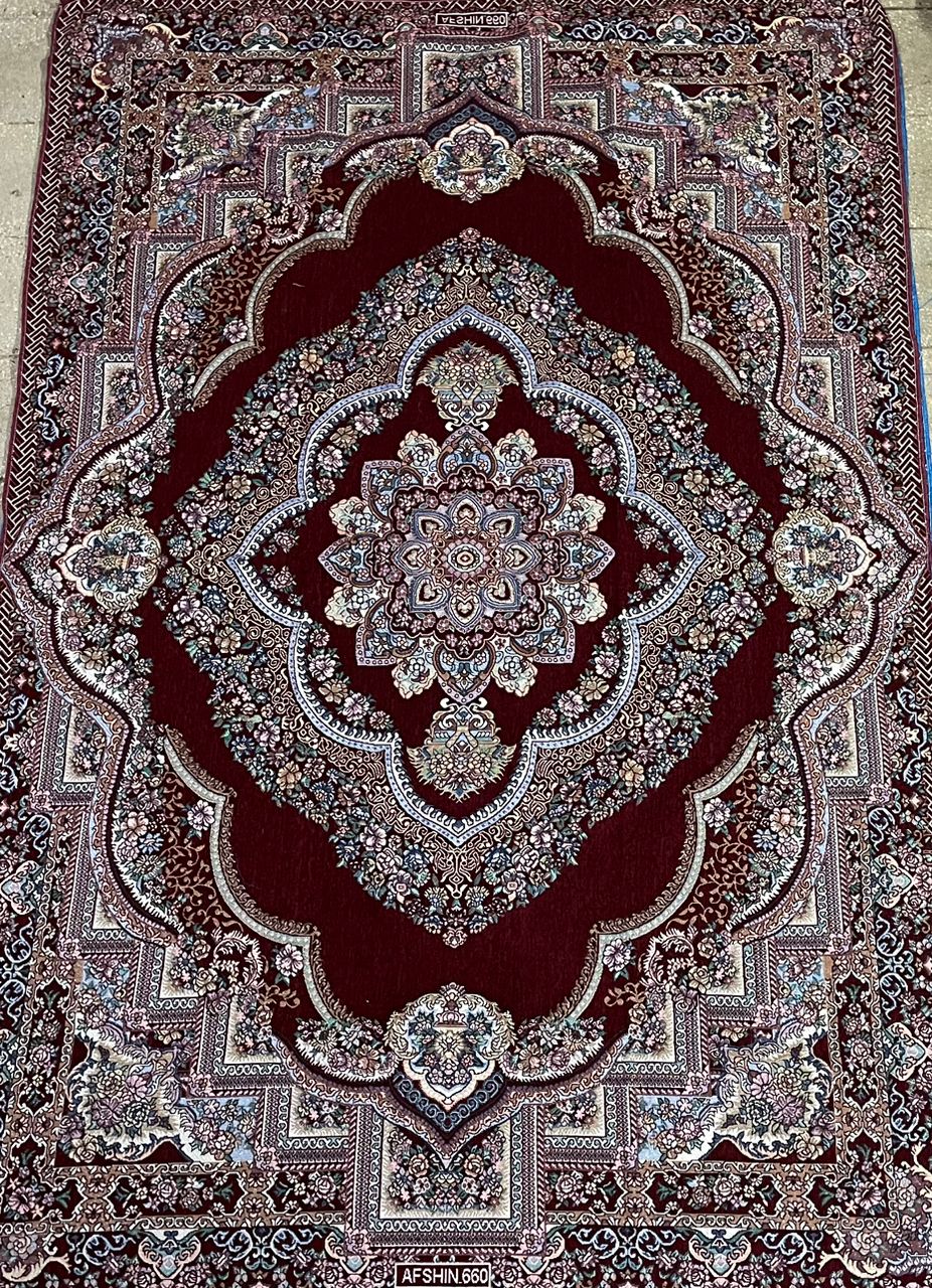 رو فرشی دو شانل مخمل دو رو