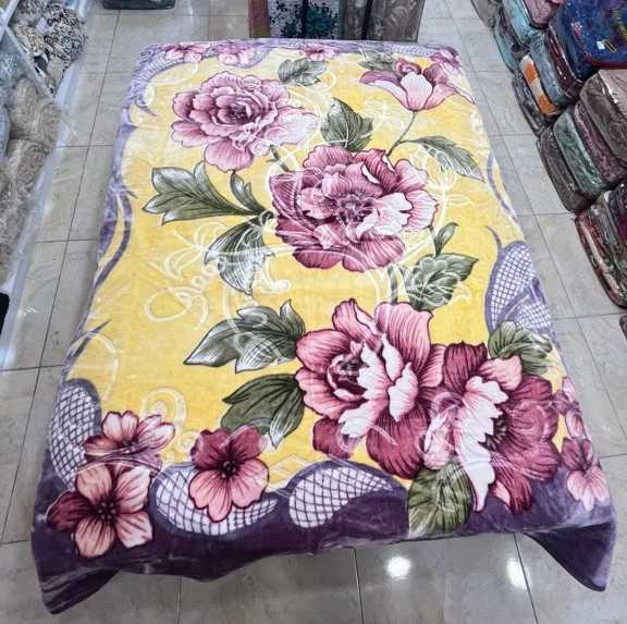 فروش استثنایی پتو یک نفره الماس گلدار + قیمت ویژه