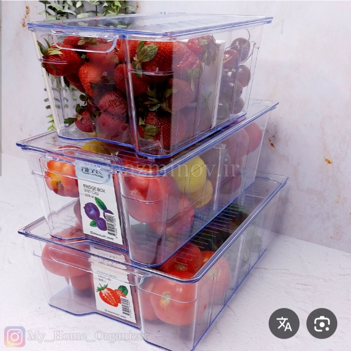 خرید بهترین باکس های یخچالی درب دار بزرگ + قیمت عمده در تهران