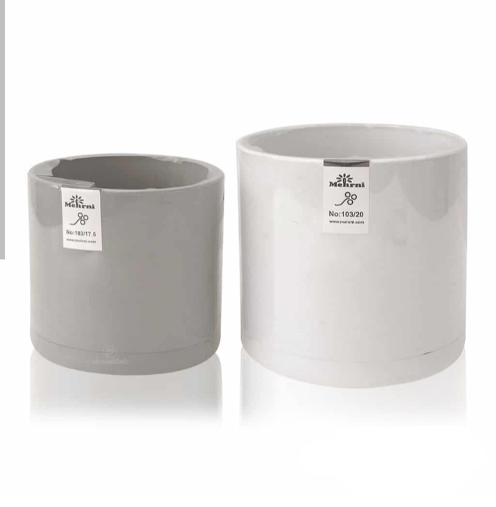 تصویر 2 از خرید بهترین گلدان پلاستیکی گرد + قیمت عمده در تهران