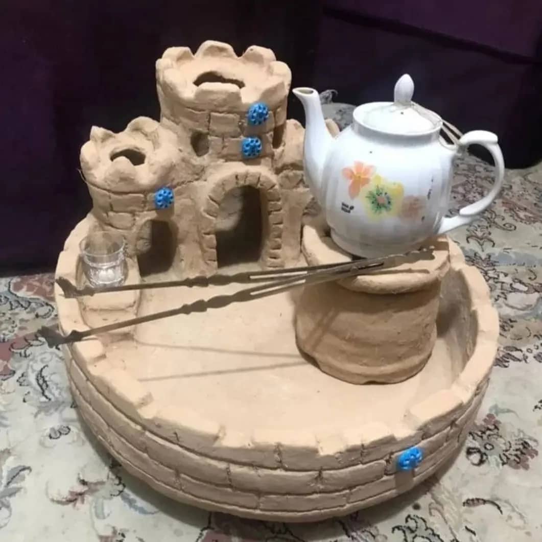 فروش منقل های سفالی در ابعاد ۴۰ × ۵۰ سانتی متر + خرید