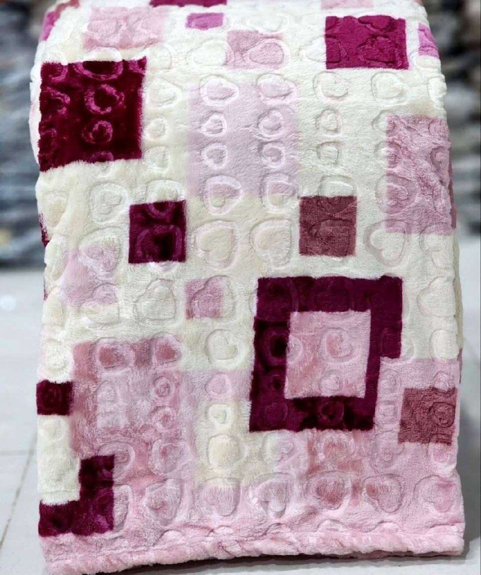 تصویر 1 از خرید و قیمت پتو مسافرتی طرح قلبی + فروش عمده