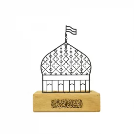 فروش استند رومیزی حرم ائمه اطهار علیه السلام ترکیبی از فلز و چوب