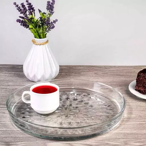 تصویر 1 از خرید عمده و قیمت مناسب دیس گرد بلور مدل اشکی کاوه