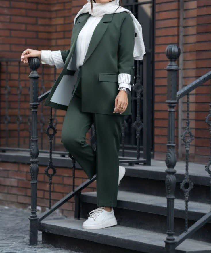 فروش ویژه و عمده کت شلوار زنانه صادراتی