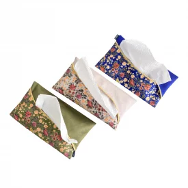 فروش کاور جا دستمال کاغذی با طرح های متنوع با پارچه مخمل