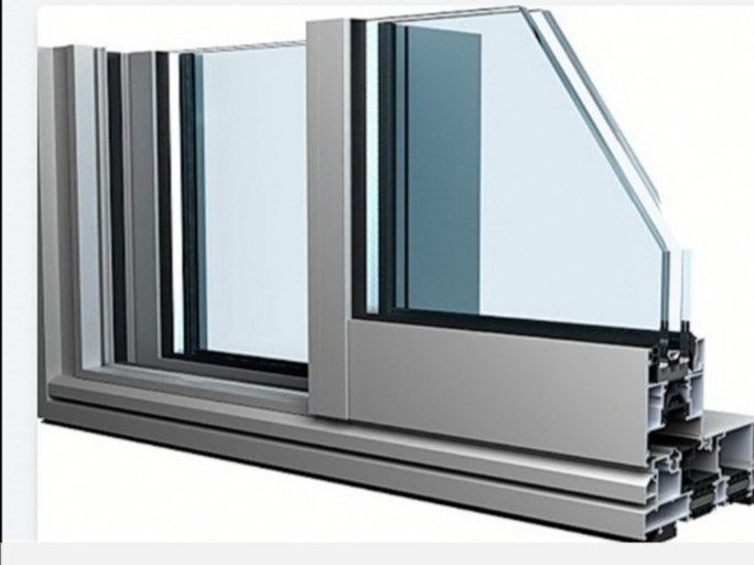 خرید پروفیل پنجره مبانی ثابت لمینت یک طرفه + فروش با شرایط فوق العاده