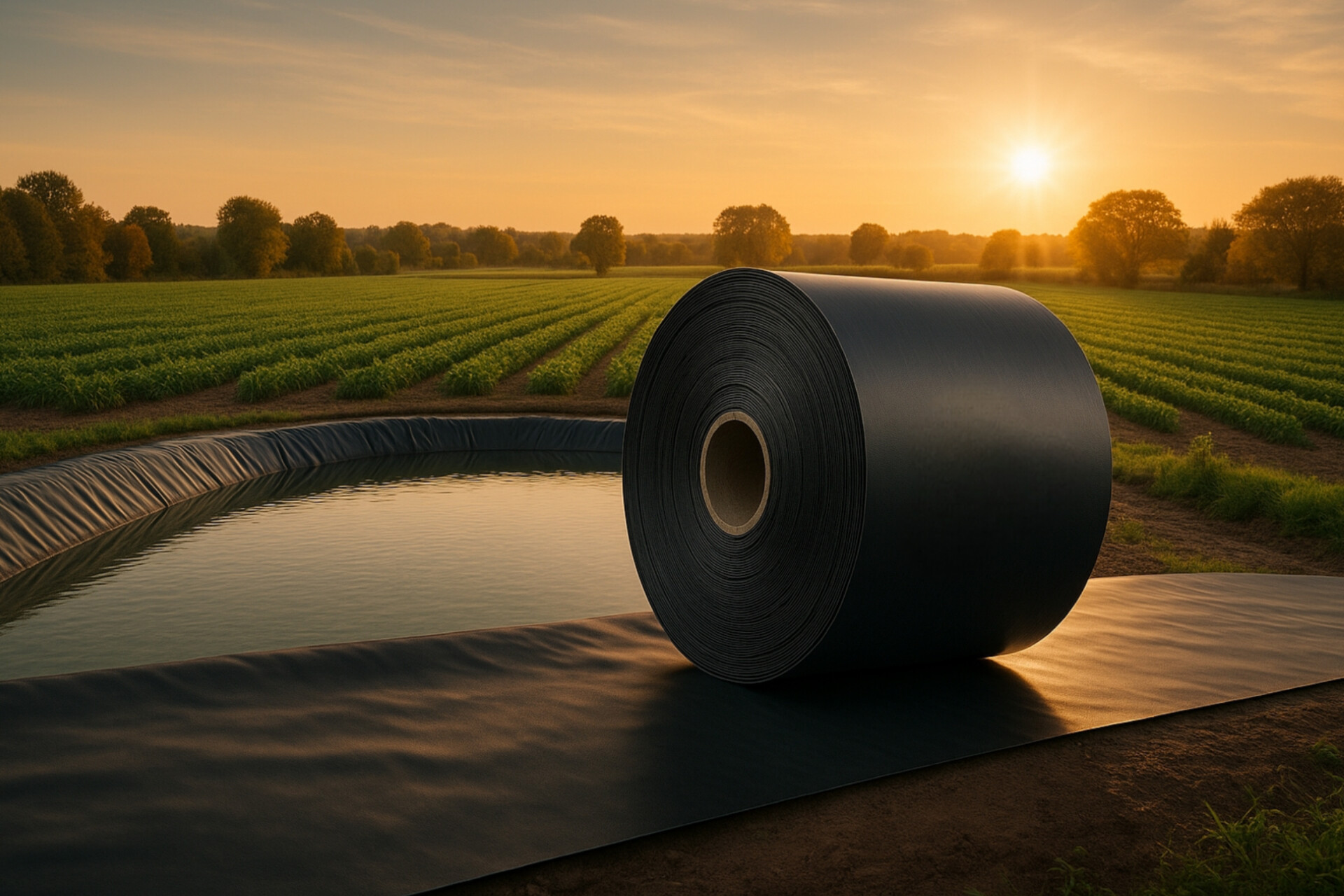 خرید ورق ژئو ممبران فرنام بسپار برای استخر کشاورزی مشاوره برای نصب و اجرا