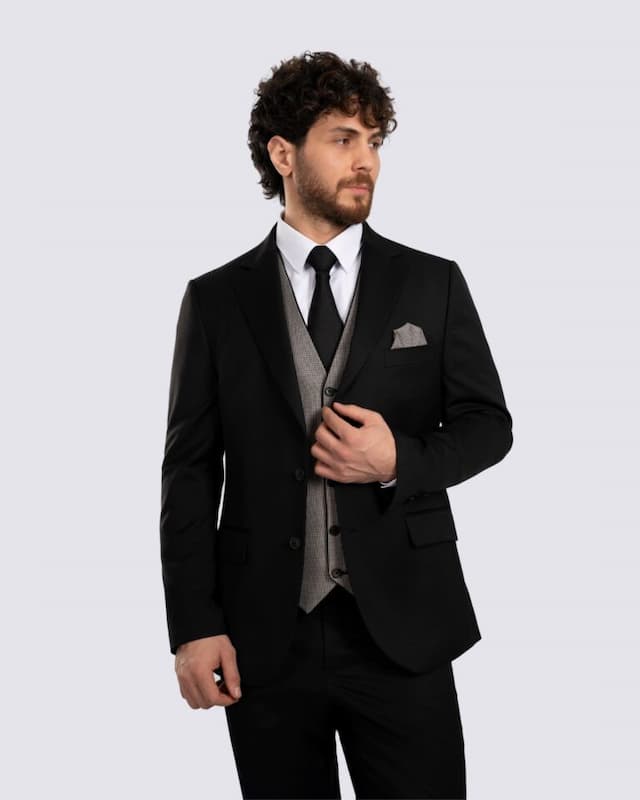 خرید و قیمت کت و شلوار سه دکمه + فروش عمده