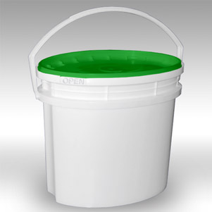 خرید عمده سطل بیضی پلاستیکی بزرگ + قیمت کارخانه