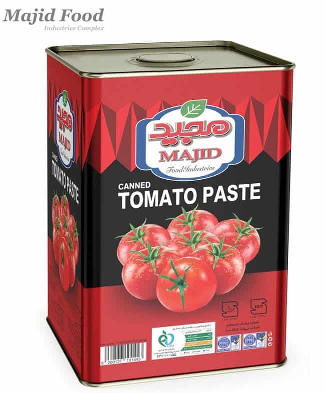 خرید و قیمت رب گوجه فرنگی بزرگ مجید + فروش صادراتی