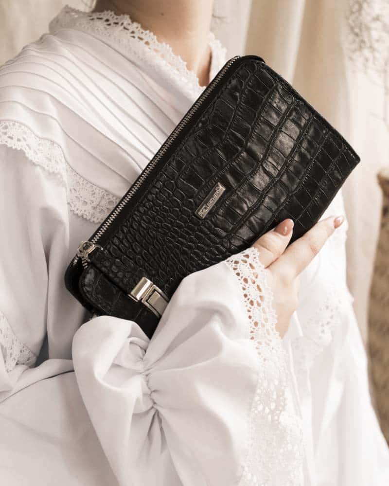 خرید کیف چرم مجلسی زنانه + قیمت فروش استثنایی