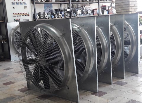 خرید عمده و صادرات هواکش صنعتی بزرگ مخصوص مرغداری