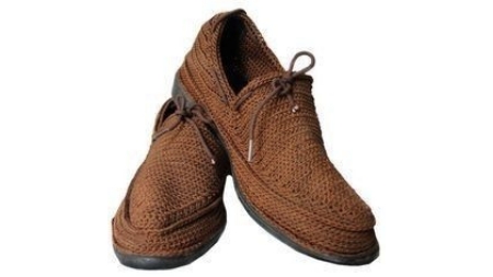 خرید و فروش گیوه طرح دار قهوه‌ ای با شرایط فوق العاده