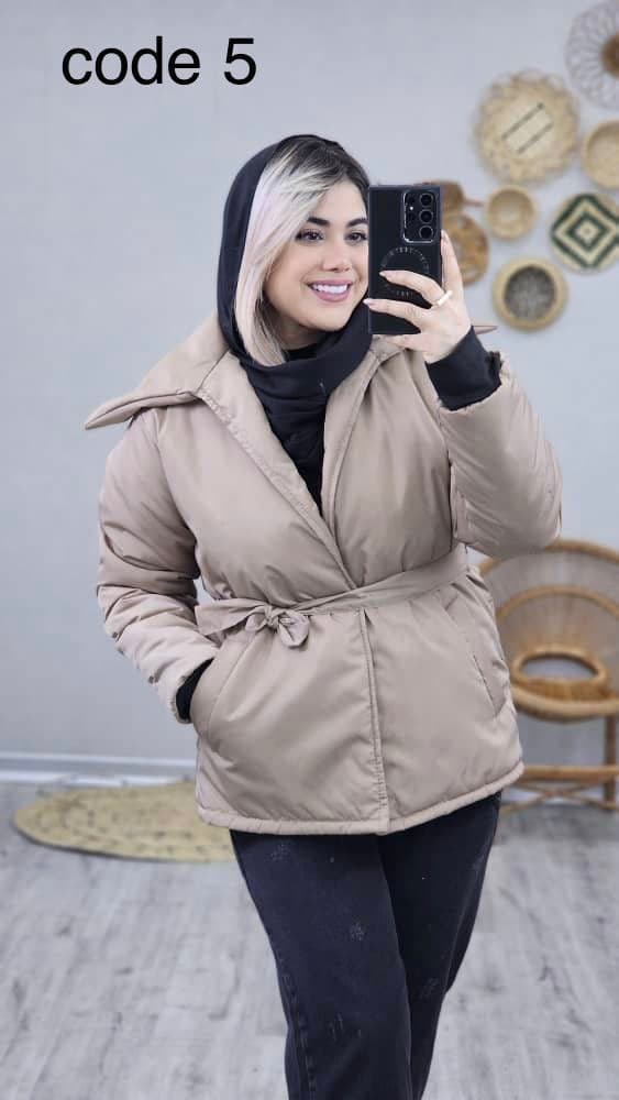 خرید و قیمت عمده کاپشن ترند مموری کوتاه + قیمت ارزان