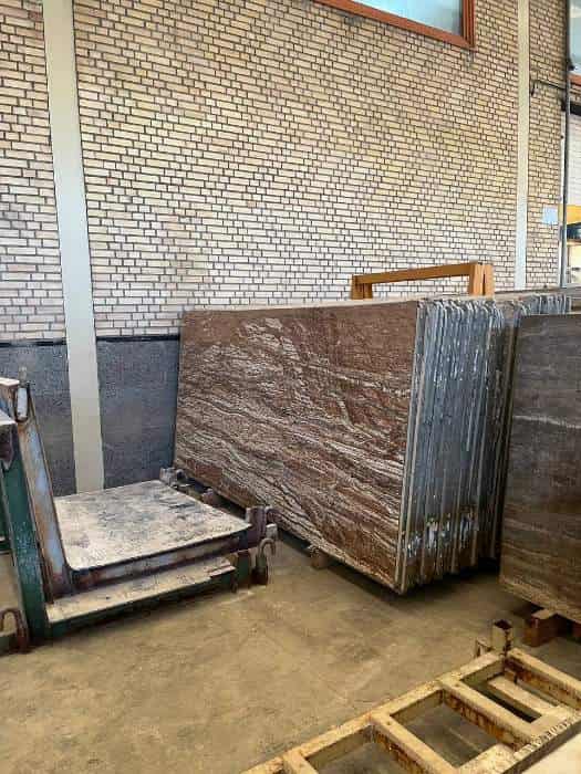 خرید و قیمت سنگ تراورتن تنه درختی آذر شهر + فروش صادراتی