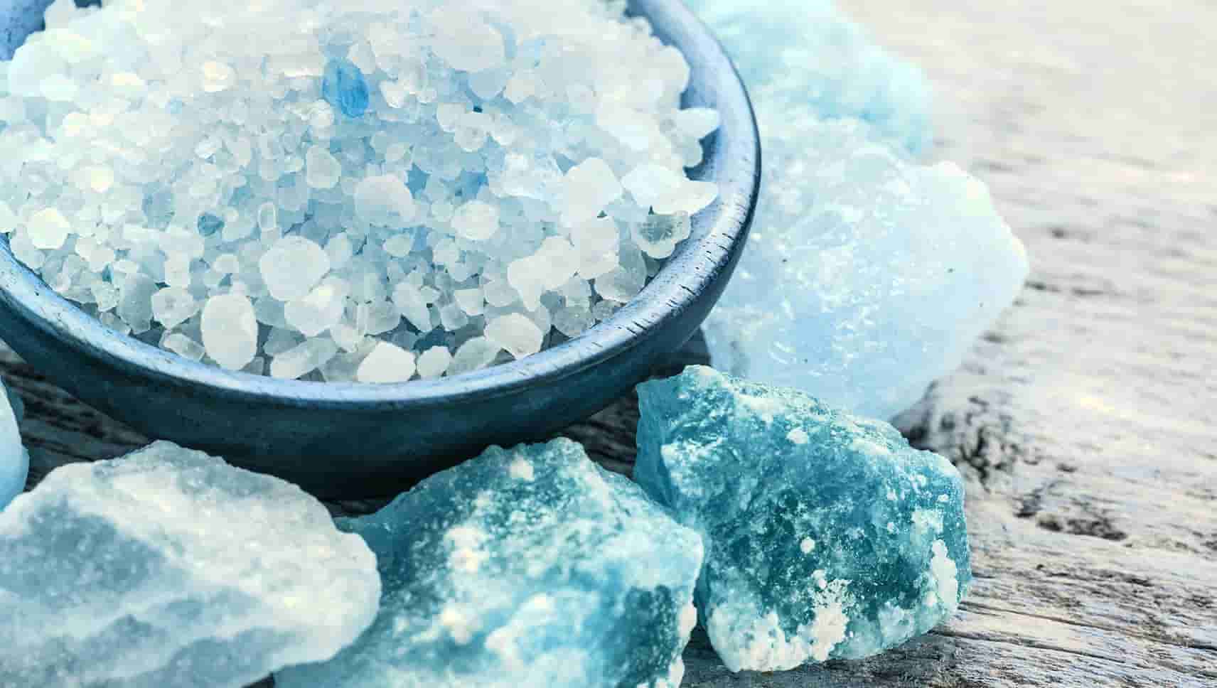 خرید و قیمت نمک معدنی آبی + فروش صادراتی