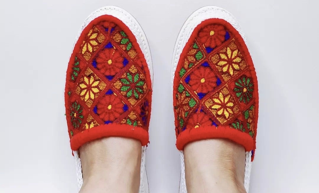 فروش گیوه روفرشی زنانه + قیمت خرید به صرفه