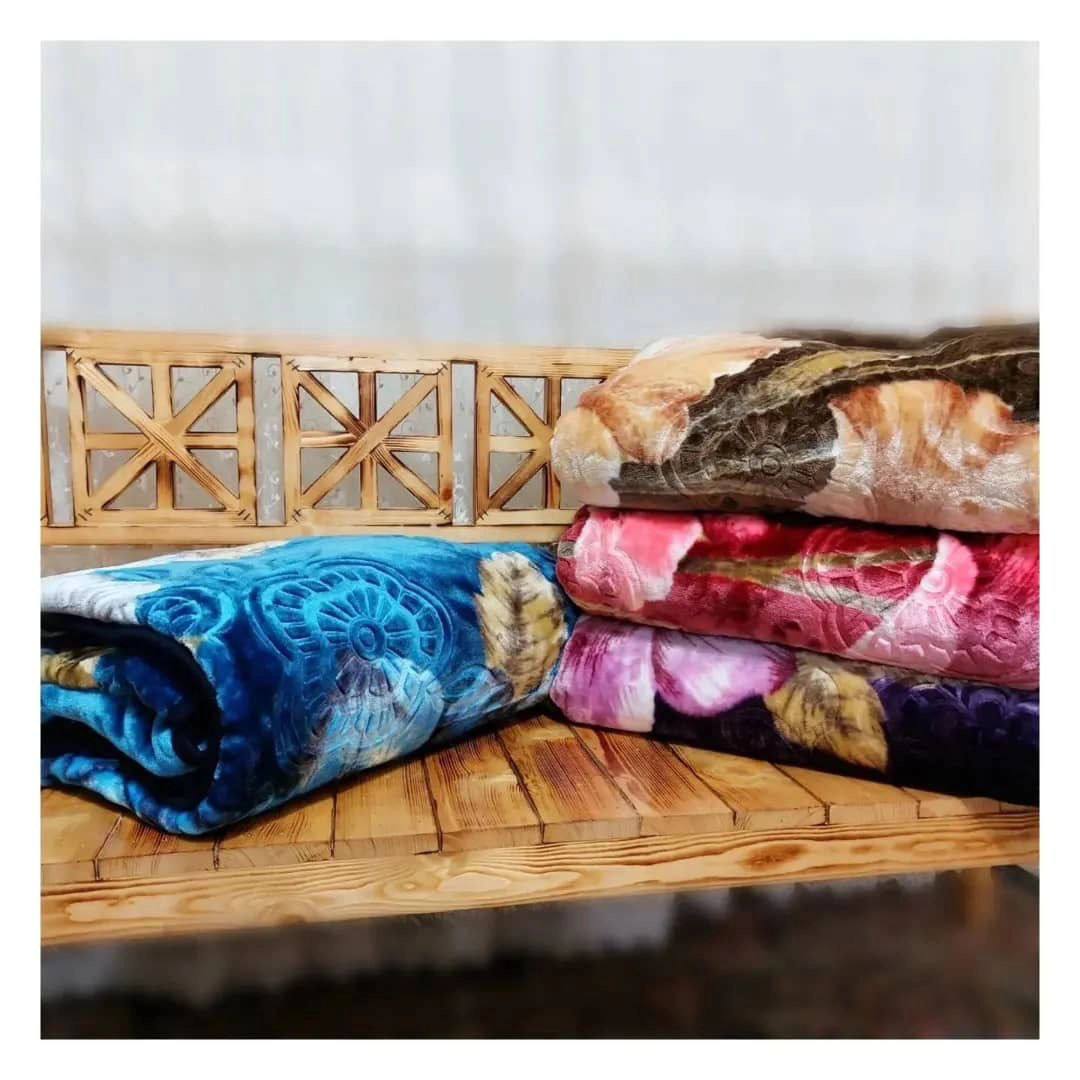 تصویر 1 از فروش اینترنتی پتو زمرد تک گل