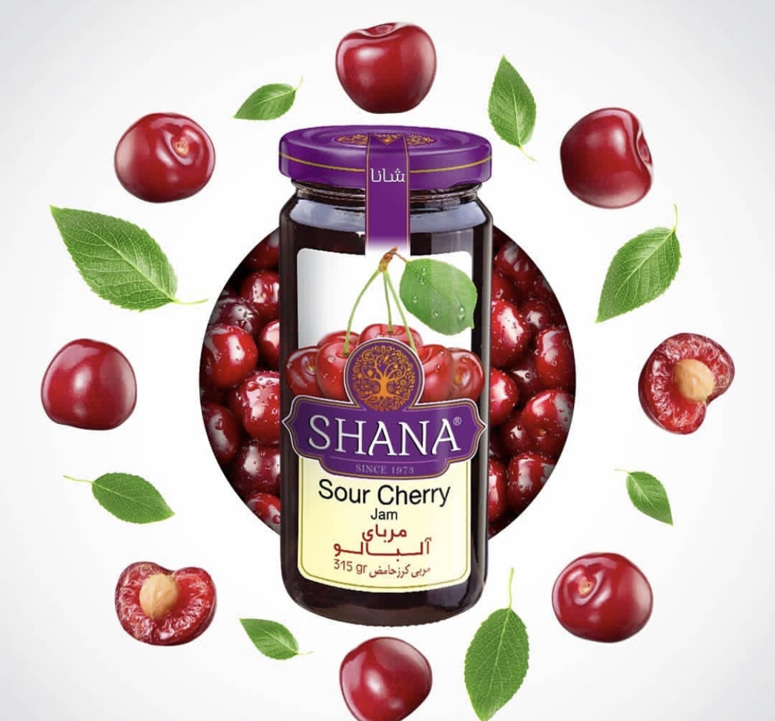 قیمت خرید مربا آلبالو شانا با فروش عمده (۱۵۰ گرمی )