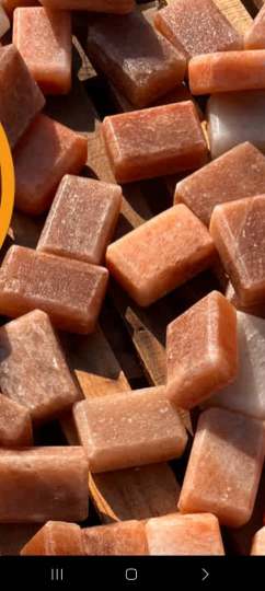 قیمت فروش صابون نمک لایه بردار طبیعی در رنگهای مختلف