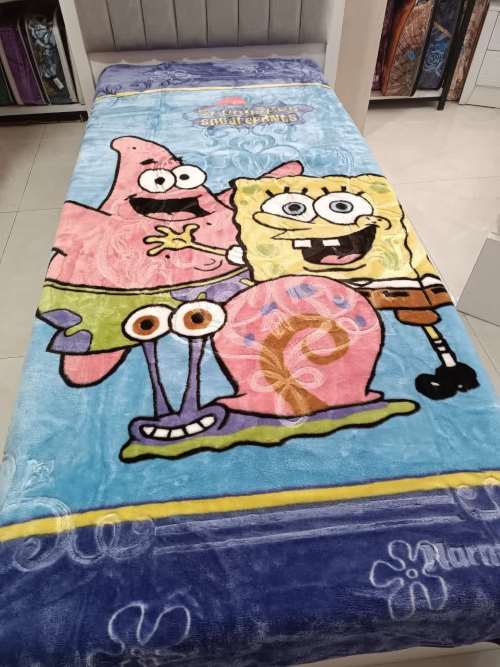 خرید پتو نرمین عروسکی یک نفره با قیمت باور نکردنی