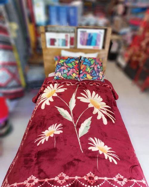 خرید پتو نرمین گلدار با بهترین کیفیت بازار