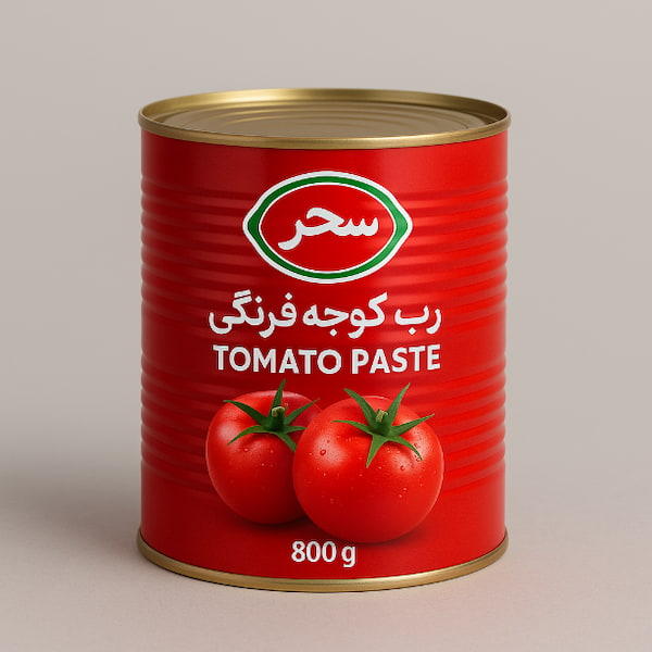 خرید رب گوجه 800 گرمی سحر + قیمت فروش استثنایی