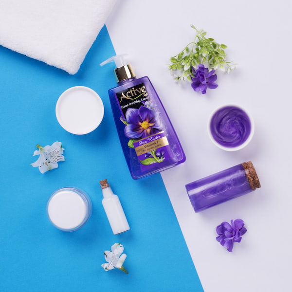 قیمت خرید مایع دستشویی اکتیو بنفش + فروش ویژه