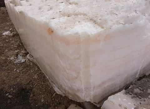 خرید و فروش سنگ مرمر سفید خام با شرایط فوق العاده