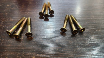 خرید و قیمت پیچ طلایی ریز (۳ سانت) + فروش صادراتی