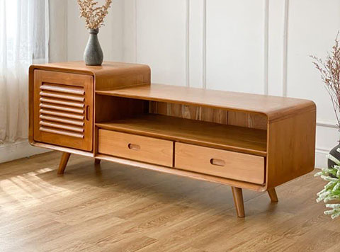 فروش میز تلویزیون عسلی چوبی با قیمت ویژه