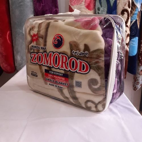 خرید پتو گلدار زمرد نیکوباف + قیمت ویژه