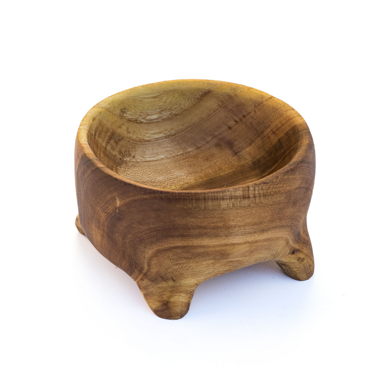 خرید کاسه چوبی پایه دار + قیمت درب کارخانه