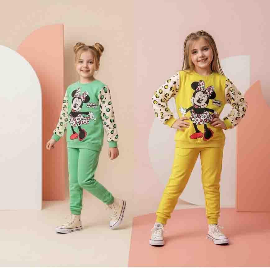 خرید عمده ست بلوز و شلوار مینی موس