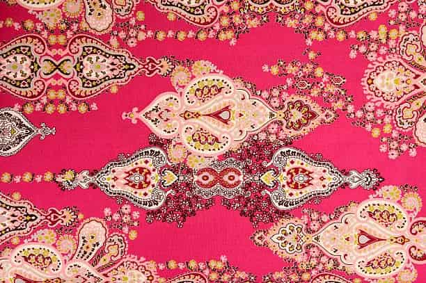 فروش رو میزی ترمه صورتی + قیمت خرید به صرفه