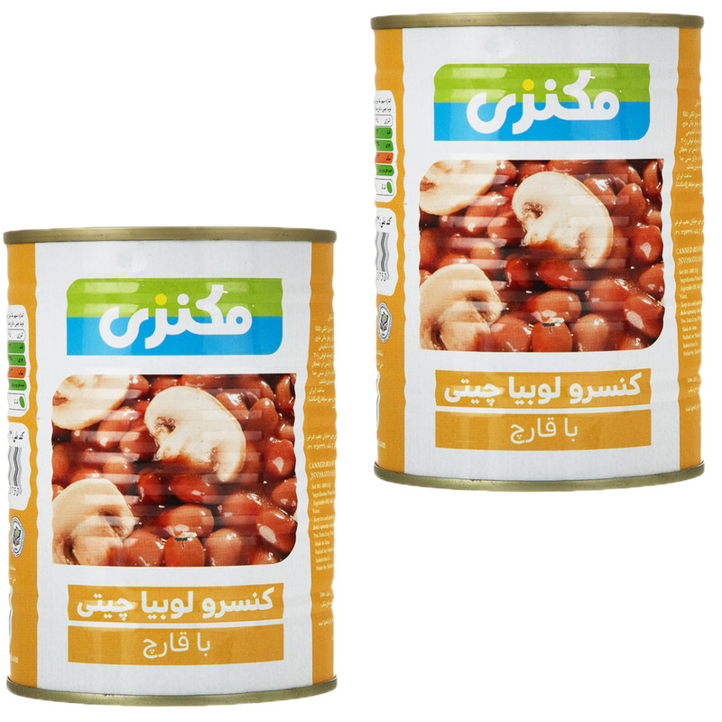 تصویر 4 از فروش ویژه کنسرو لوبیا چیتی و قارچ مکنزی