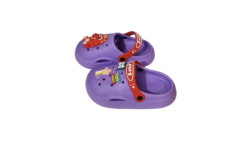 تصویر 3 از قیمت خرید دمپایی بچگانه مدل بچه زبل استیکر دار + فروش ویژه