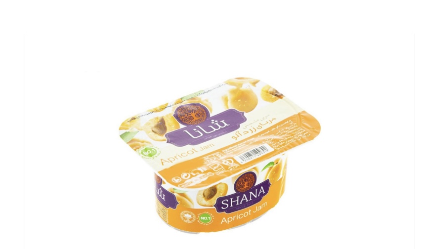 فروش مربا زرد آلو کاپ فیل مولدینگ شانا + قیمت خرید به صرفه (۲۲۵ گرم)