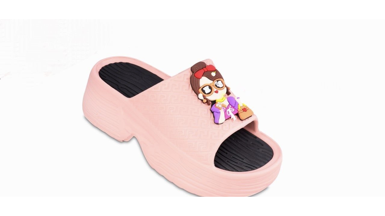 فروش دمپایی زنانه مدل پرنسس استیکر دار + قیمت خرید به صرفه