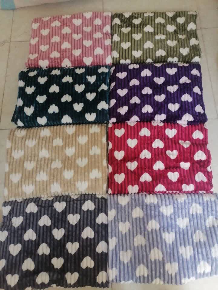 قیمت خرید پتو یک نفره کرکره ای قلبی عمده به صرفه و ارزان