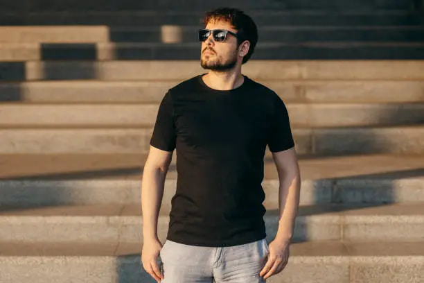 خرید و قیمت تیشرت مردانه لش مشکی + فروش عمده