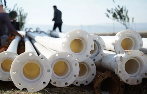 خرید عمده لوله پلیمر درون چاهی سایز 4 اینچ