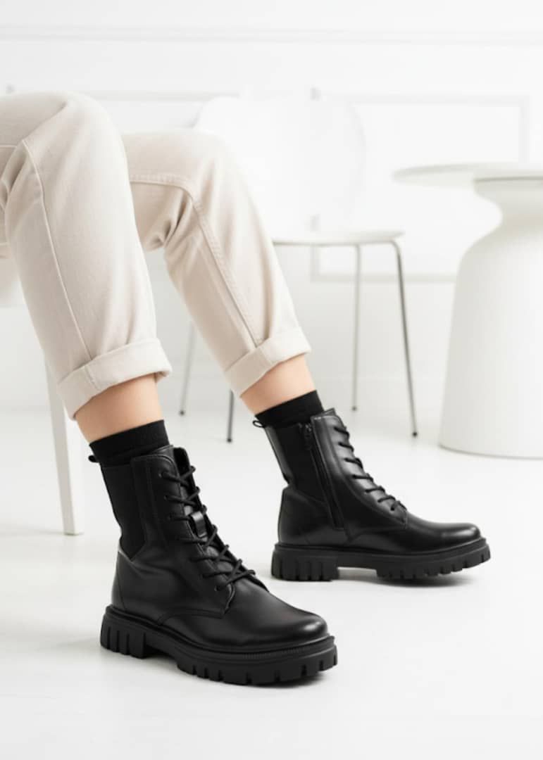 نیم بوت زیپی زنانه عمده