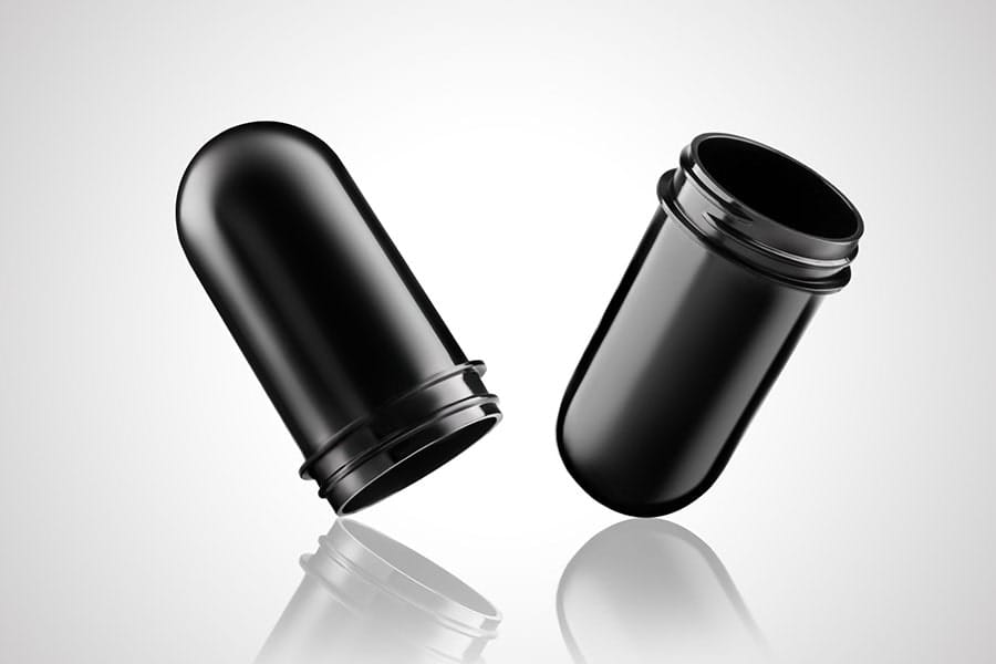 پریفرم دهانه 37 گرم رنگ مشکی