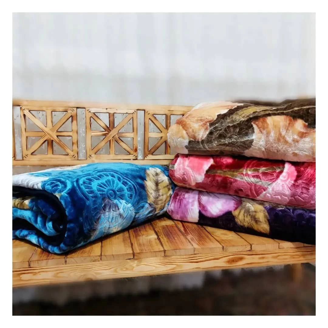 خرید مستقیم از کارخانه عمده و ضمانت اصل + زمرد یک نفره گل دار و تک رنگ