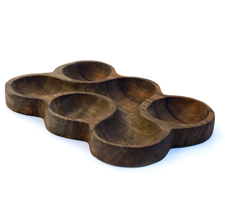 قیمت اردو خوری چوبی شش خانه